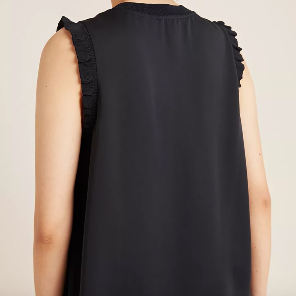 Anthropologie Riley Ruffled Tank Size M - Picture 3 of 3